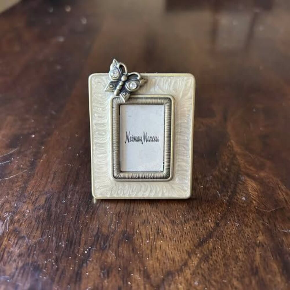 Jay Strongwater Butterfly Mini Picture Frame